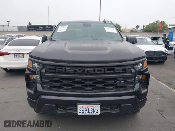 2022 Chevrolet Silverado 1500 Custom with VIN 3GCPABEKXNG538550, listed as a IAAI auction lot 41765350 with 9,982 mi miles and . Bid and sale history available at DreamBid. Image 13.