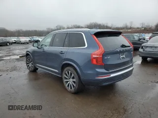 2024 Volvo XC90 Plus Bright Theme with VIN YV4L12PE9R1146411, listed as a Copart auction lot 47857085 with 21,892 mi miles and Salvage Title. Bid and sale history available at DreamBid. Image 2.