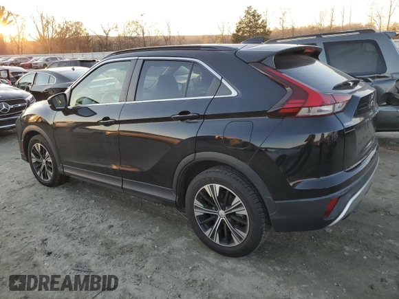 2022 Mitsubishi Eclipse Cross SE with VIN JA4ASWAA0NZ045705, listed as a Copart auction lot 84867144 with 62,645 mi miles and Salvage title. Bid and sale history available at DreamBid. Image 2.