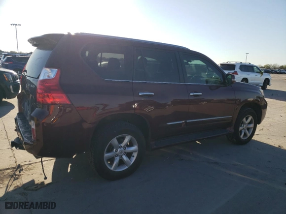 2013 Lexus GX 460 with VIN JTJBM7FX4D5056491, listed as a Copart auction lot 49297115 with 133,200 mi miles and Salvage Title. Bid and sale history available at carsss.com. Image 3.