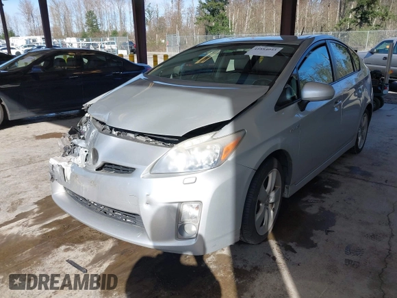 2010 Toyota Prius II with VIN JTDKN3DU4A0147576, listed as a IAAI auction lot 41884045 with 228,018 mi miles. Bid and sale history available at carsss.com. Image 2.