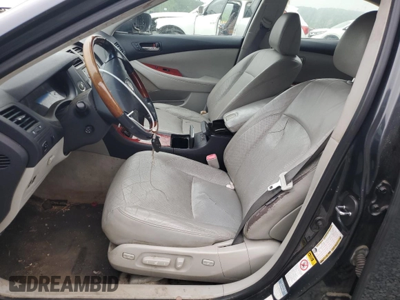 2009 Lexus ES 330 with VIN JTHBJ46G192291027, listed as a Copart auction lot 53585435 with 137,765 mi miles and Salvage Title. Bid and sale history available at DreamBid. Image 7.