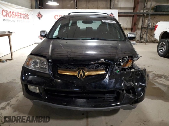 2005 Acura MDX Touring with VIN 2HNYD18925H521461, listed as a Copart auction lot 66725704 with 219,162 mi miles and Salvage Title. Bid and sale history available at carsss.com. Image 5.