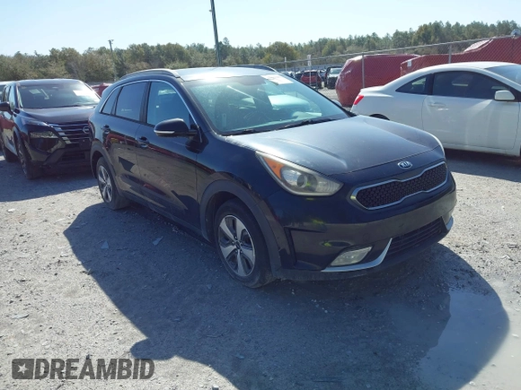 2017 Kia Niro Touring Launch Edition with VIN KNDCC3LC3H5034914, listed as a IAAI auction lot 41683906 with 1 mi miles. Bid and sale history available at carsss.com. Image 1.