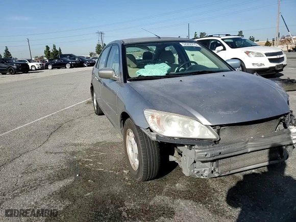 2004 Honda Civic with VIN JHMES96634S019845, listed as a Copart auction lot 52282215 with 150,745 mi miles and Salvage Title. Bid and sale history available at carsss.com. Image 11.