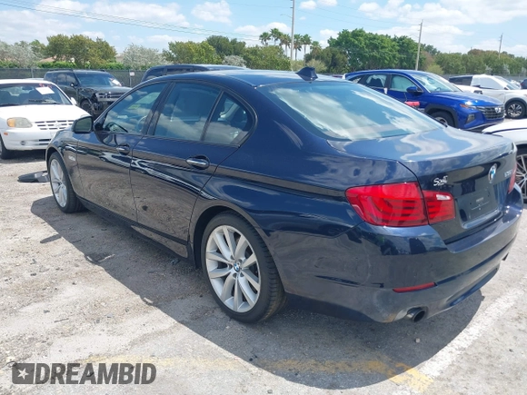2011 BMW 5 Series 535i with VIN WBAFR7C55BC800095, listed as a IAAI auction lot 41997799 with 106,352 mi miles and . Bid and sale history available at carsss.com. Image 3.
