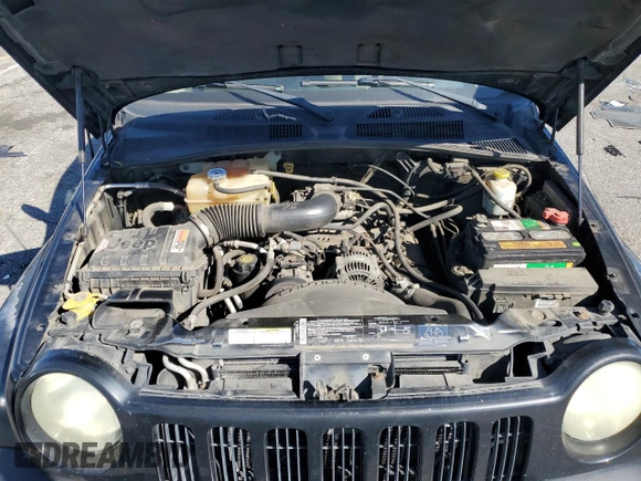 2004 Jeep Liberty Limited with VIN 1J4GK58K14W113447, listed as a Copart auction lot 46850935 with 214,554 mi miles and Salvage title. Bid and sale history available at DreamBid. Image 12.