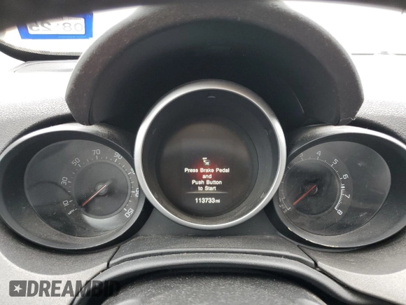 2018 FIAT 500X Urbana Edition with VIN ZFBCFXCB1JP672405, listed as a Copart auction lot 88776065 with 113,733 mi miles and Salvage Title. Bid and sale history available at carsss.com. Image 9.