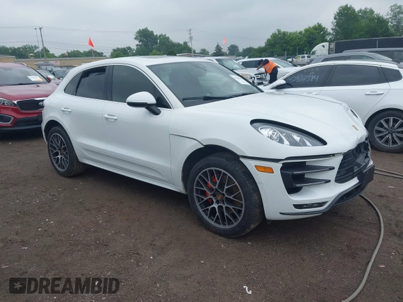 2015 Porsche Macan Turbo with VIN WP1AF2A5XFLB93921, listed as a IAAI auction lot 42466833 with 89,098 mi miles and . Bid and sale history available at DreamBid. Image 1.