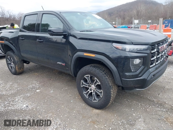 2023 GMC Canyon 4WD AT4 with VIN 1GTP6DEK9P1151776, listed as a IAAI auction lot 41655533 with 11,750 mi miles. Bid and sale history available at carsss.com. Image 1.