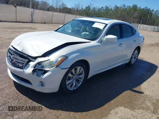 2011 Infiniti M with VIN JN1BY1AP8BM325061, listed as a IAAI auction lot 41765214 with 289,990 mi miles and . Bid and sale history available at DreamBid. Image 22.