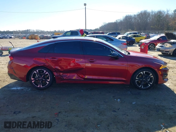 2022 Kia K5 GT-Line z VIN 5XXG64J26NG107886, wystawiony jako IAAI lot #41054102 z przebiegiem 88 516 mil mil oraz . Historia ofert i sprzedaży dostępna na DreamBid. Obrazek 13.