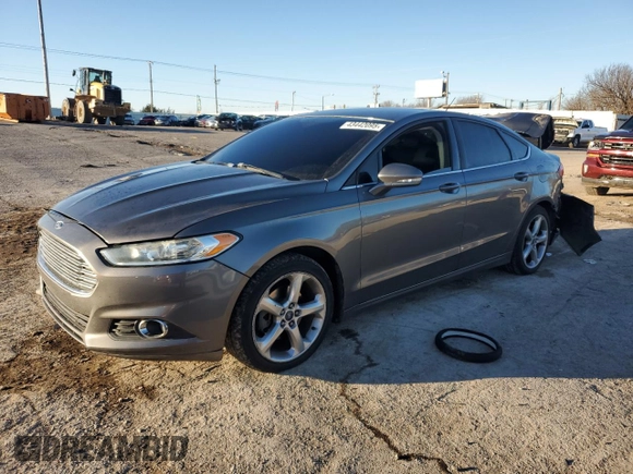 2014 Ford Fusion SE with VIN 1FA6P0HD1E5366692, listed as a Copart auction lot 43442095 with 97,335 mi miles and Salvage Title. Bid and sale history available at DreamBid. Image 1.