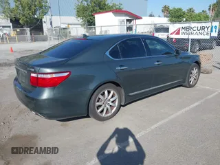 2007 Lexus LS 460 z VIN JTHBL46F375029524, wystawiony jako IAAI lot #42203614 z przebiegiem 164 405 mil mil oraz . Historia ofert i sprzedaży dostępna na DreamBid. Obrazek 4.