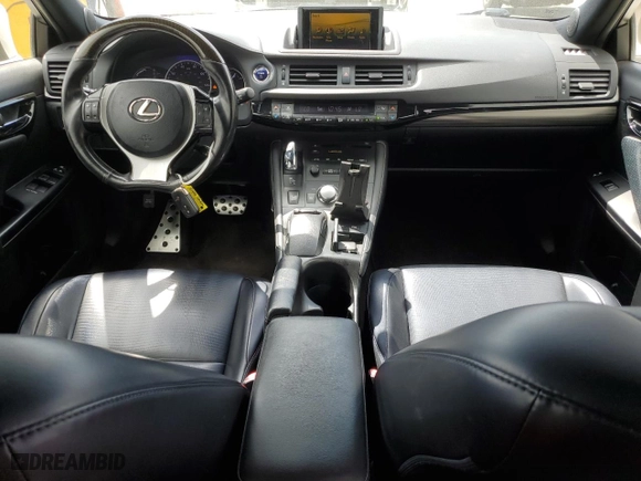 2012 Lexus CT 200h with VIN JTHKD5BH3C2066398, listed as a Copart auction lot 50071925 with 194,468 mi miles and Salvage Title. Bid and sale history available at carsss.com. Image 8.
