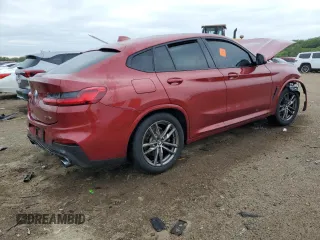 2021 BMW X4 xDrive30i with VIN 5UX2V1C00M9H09820, listed as a Copart auction lot 58489425 with Not provided miles and Non repairable. Bid and sale history available at DreamBid. Image 3.