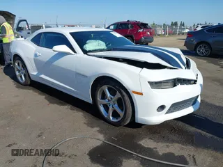 2014 Chevrolet Camaro LT with VIN 2G1FB1E34E9271873, listed as a IAAI auction lot 42702074 with 156,716 mi miles and . Bid and sale history available at DreamBid. Image 1.