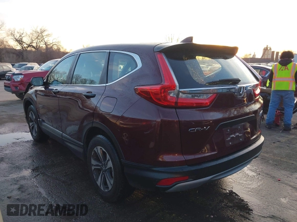 2017 Honda CR-V LX with VIN 5J6RW6H3XHL000616, listed as a IAAI auction lot 41132561 with 64,270 mi miles. Bid and sale history available at carsss.com. Image 3.