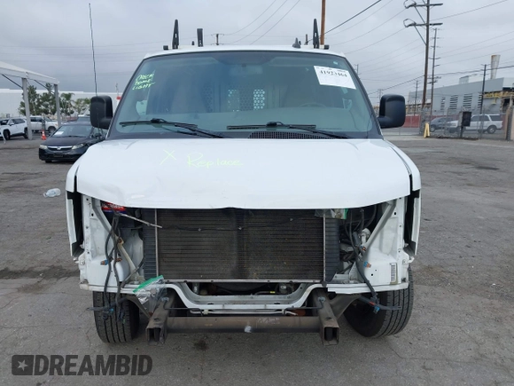 2019 GMC Savana Cargo with VIN 1GTW7AFPXK1287974, listed as a IAAI auction lot 41923464 with 148,348 mi miles and . Bid and sale history available at DreamBid. Image 13.