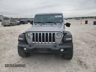 2021 Jeep Wrangler Unlimited 80th Anniversary with VIN 1C4HJXDN7MW680450, listed as a Copart auction lot 87807545 with 117,275 mi miles and Salvage title. Bid and sale history available at DreamBid. Image 11.