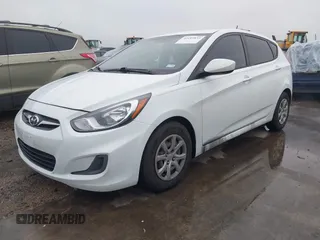 2014 Hyundai Accent GS with VIN KMHCT5AE2EU192769, listed as a IAAI auction lot 42189835 with 135,623 mi miles and . Bid and sale history available at DreamBid. Image 2.