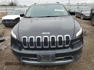 2015 Jeep Cherokee Limited with VIN 1C4PJMDSXFW759064, listed as a Copart auction lot 53570035 with 153,747 mi miles and Salvage Title. Bid and sale history available at DreamBid. Image 5.
