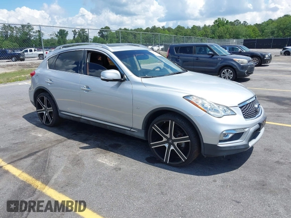 2017 Infiniti QX50 z VIN JN1BJ0RR1HM405539, wystawiony jako IAAI lot #42264771 z przebiegiem 52 746 mil mil oraz . Historia ofert i sprzedaży dostępna na DreamBid. Obrazek 1.