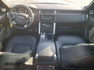 2022 Land Rover Range Rover Westminster with VIN SALGS2RU8NA463525, listed as a Copart auction lot 76359954 with 26,490 mi miles and Salvage title. Bid and sale history available at DreamBid. Image 8.