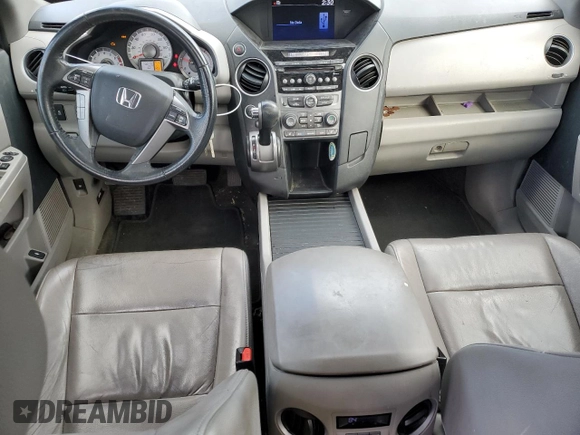 2014 Honda Pilot EX-L with VIN 5FNYF4H50EB005362, listed as a Copart auction lot 46695275 with 106,175 mi miles and Salvage Title. Bid and sale history available at DreamBid. Image 8.