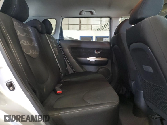 2012 Kia Soul + with VIN KNDJT2A66C7386879, listed as a Copart auction lot 54155375 with 40,043 mi miles and Salvage Title. Bid and sale history available at DreamBid. Image 11.