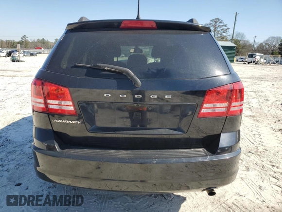 2018 Dodge Journey SE with VIN 3C4PDCAB4JT529279, listed as a Copart auction lot 46864845 with 111,686 mi miles and Salvage Title. Bid and sale history available at DreamBid. Image 6.