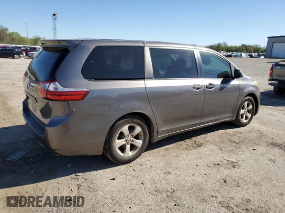 2017 Toyota Sienna L с VIN 5TDZZ3DC8HS899668, выставлен на аукционе Copart как лот 48944024 с пробегом 123 689 миль миль и Списание • Salvage title. История ставок и продаж доступна на DreamBid. Изображение 3.