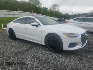 2019 Audi A7 Premium Plus with VIN WAUR2AF28KN019933, listed as a Copart auction lot 51950165 with 52,565 mi miles and Clean Title. Bid and sale history available at carsss.com. Image 4.