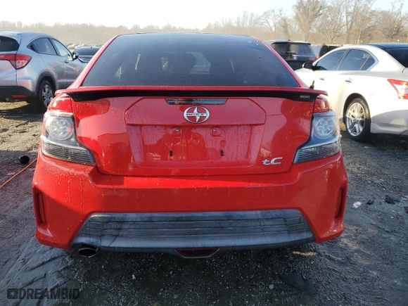 2014 Scion tC with VIN JTKJF5C75E3080967, listed as a Copart auction lot 42158235 with 133,733 mi miles and Salvage Title. Bid and sale history available at carsss.com. Image 6.