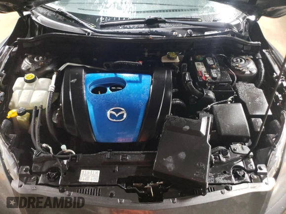 2013 Mazda 3 i Touring with VIN JM1BL1L75D1777109, listed as a Copart auction lot 87866445 with 95,316 mi miles and Salvage Title. Bid and sale history available at carsss.com. Image 11.