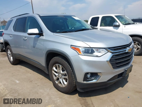 2020 Chevrolet Traverse LT Cloth with VIN 1GNEVMKW8LJ219181, listed as a IAAI auction lot 42150372 with 78,390 mi miles and . Bid and sale history available at DreamBid. Image 1.