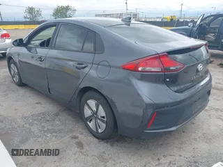 2017 Hyundai Ioniq Blue with VIN KMHC65LC0HU046457, listed as a IAAI auction lot 42029616 with 224,660 mi miles and . Bid and sale history available at DreamBid. Image 3.