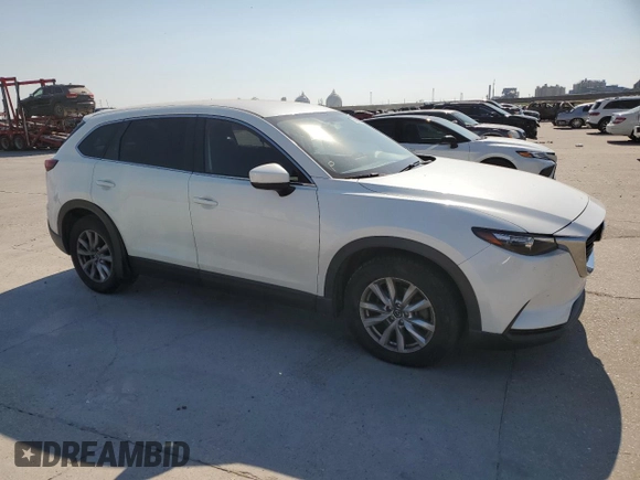 2016 Mazda CX-9 Sport with VIN JM3TCABY8G0105397, listed as a Copart auction lot 74907874 with 82,169 mi miles and Salvage Title. Bid and sale history available at carsss.com. Image 4.
