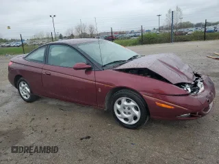 2002 Saturn SC with VIN 1G8ZY12732Z176596, listed as a Copart auction lot 50506894 with Not Provided miles and Salvage Title. Bid and sale history available at carsss.com. Image 4.