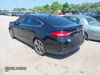 2017 Ford Fusion Titanium with VIN 3FA6P0K9XHR117300, listed as a IAAI auction lot 42731703 with 47,276 mi miles and . Bid and sale history available at DreamBid. Image 3.