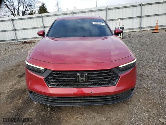 2023 Honda Accord Sedan LX with VIN 1HGCY1F27PA044409, listed as a Copart auction lot 45784975 with 9,847 mi miles and Salvage Title. Bid and sale history available at carsss.com. Image 5.