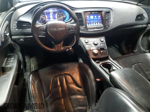 2015 Chrysler 200 S with VIN 1C3CCCBG5FN647722, listed as a Copart auction lot 50693715 with 129,807 mi miles and Salvage Title. Bid and sale history available at DreamBid. Image 8.