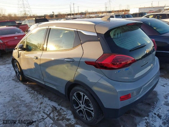 2021 Chevrolet Bolt EV Premier with VIN 1G1FZ6S03M4100200, listed as a IAAI auction lot 41327063 with 34,846 mi miles. Bid and sale history available at carsss.com. Image 3.