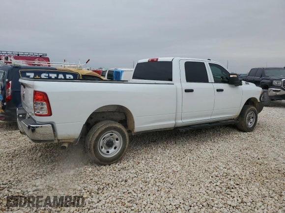 2024 Ram 2500 Tradesman with VIN 3C6UR5HJ7RG139575, listed as a Copart auction lot 81340814 with 47,430 mi miles and Salvage title. Bid and sale history available at DreamBid. Image 3.