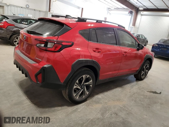 2024 Subaru Crosstrek Premium with VIN JF2GUADC5RH867942, listed as a Copart auction lot 58261755 with Not provided miles and Non repairable. Bid and sale history available at DreamBid. Image 3.