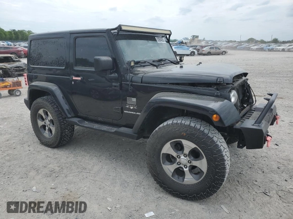 2017 Jeep Wrangler Sahara z VIN 1C4AJWBG8HL547512, wystawiony jako Copart lot #53884095 z przebiegiem 107 260 mil mil oraz Szkoda całkowita • Salvage title. Historia ofert i sprzedaży dostępna na DreamBid. Obrazek 4.
