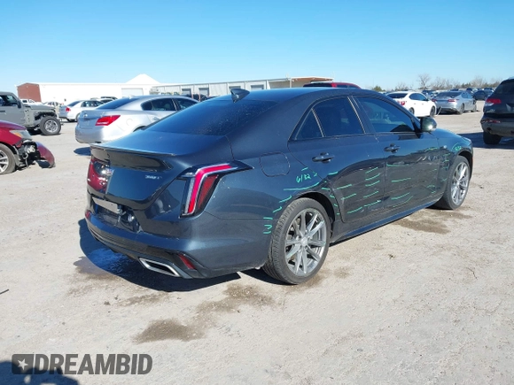 2020 Cadillac CT4 Sport z VIN 1G6DG5RK7L0126572, wystawiony jako IAAI lot #41228588 z przebiegiem 77 429 mil mil oraz . Historia ofert i sprzedaży dostępna na DreamBid. Obrazek 4.