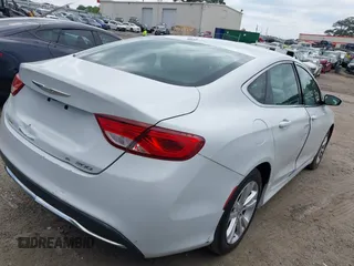 2015 Chrysler 200 Limited with VIN 1C3CCCAB7FN692330, listed as a IAAI auction lot 42147108 with 213,236 mi miles. Bid and sale history available at carsss.com. Image 4.