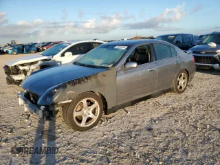 2004 Infiniti G35 w/Leather with VIN JNKCV51E14M110431, listed as a Copart auction lot 79070294 with 132,762 mi miles and Salvage Title. Bid and sale history available at DreamBid. Image 1.