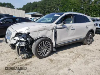 2019 Lincoln Nautilus Reserve with VIN 2LMPJ8L93KBL39390, listed as a Copart auction lot 60316275 with 46,807 mi miles and Salvage title. Bid and sale history available at DreamBid. Image 1.